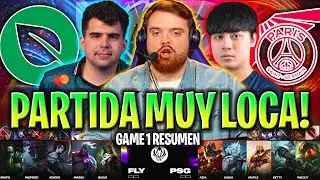 IBAI CASTEA LA PARTIDA MÁS LOCA DEL MSI! | PSG vs FLY Game 1 MSI 2024 FINAL PLAY IN ESPAÑOL IBAI LVP