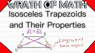 Isosceles Trapezoids and Their Properties | Geometry