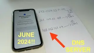 FREE APPLE DNS UNLOCK 2024 Remove icloud lock without owner Unlock activation lock Apple ID Password