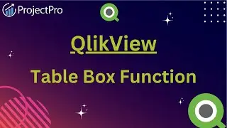 Exploring QlikView's Table Box Function