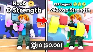 Starting Over as NOOB with NEW STRONGEST PET in Arm Wrestling Simulator! (Roblox) #roblox