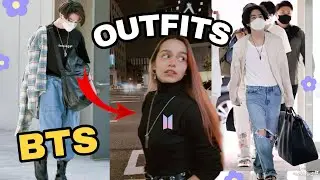 🇰🇷 BTS aesthetic OUTFITS (I'm in KOREA) 💜✨ comment your favourite!