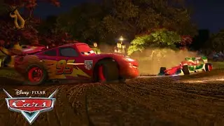 Can Francesco Beat Lightning McQueen on a Dirt Track? | Pixar Cars