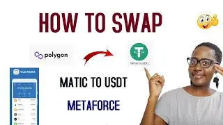 H🤑OW TO SWAP POLYGON MATIC TO USDT TETHER-METAFORCE