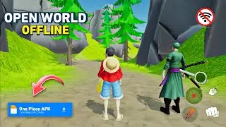 One Piece Android Offline Open World Game Luffy Gear 5 Gameplay & Android