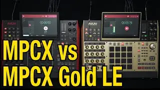 Akai MPC X versus the Gold Limited Edition Sound Comparison Shoot Out