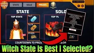 Free Fire State War Event Best State 💯 Win | State War Winner State | Free Fire State War Best State