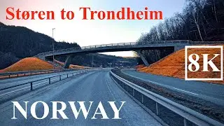 Scenic Drive from Støren to Trondheim, NORWAY | Stunning Norwegian Landscapes