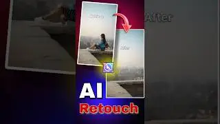 Remove Unwanted Objects From Photos || petty up app #photoediting #shorts