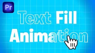 How To Make a Text Fill Effect in Premiere Pro