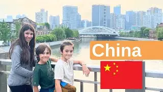 German Turkish Familys First Time in China ... NOT AT ALL what we expected (Shanghai, China) 🇨🇳