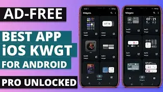 Best Free iOS Kwgt Widget App for Android