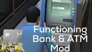 Sims 4 Custom Content Creator Showcase: Functioning ATM & Credit!