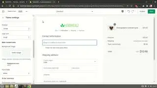How to Add Logo to Shopify checkout page - Dawn Theme