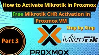 Mikrotik CHR Activation Free in Proxmox | How to Register Mikrotik CHR in Proxmox | Proxmox Mikrotik