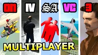 GTA Multiplayer in GTA Games (Evolution)