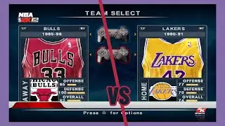 NBA 2K12 Classic Duel: '95 Bulls vs '90 Lakers | High-Octane PCSX2 Showdown