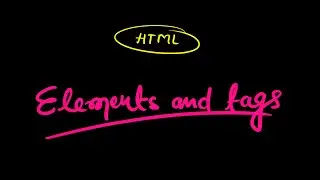 HTML elements and tags | HTML tutorial in Hindi and Urdu with notes | do some code