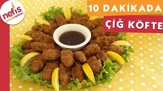 10 Dakikada Etsiz Çiğ Köfte Tarifi - Nefis Yemek Tarifleri