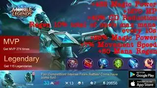 Mobile Legends : Legendary MVP Gord Best Item Build | Unstoppable | Godlike