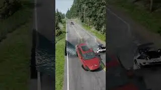 Машины против водяной ямы 