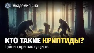 🌙 Лекция для сна 🐉 Кто такие криптиды? Тайны скрытых существ 🐉