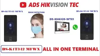 Hikvision DS-K1T342MFWX Face Recognition Access Control Device