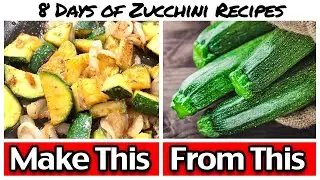 Sauteed Zucchini Recipes - How To Cook Zucchini Saute - 8 Days of Zucchini Recipes #4