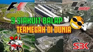 KEREN!!! 9 SIRKUIT BALAP TERMEGAH DI DUNIA 🏍🏎 👍