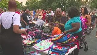 Bless the Block helps families prepare for the school year