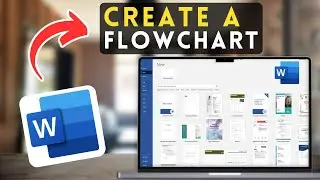 How to Create a Simple Flowchart in MS Word | Microsoft Word Tutorial (2025)