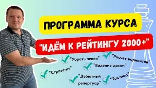 Программа курса по шахматам "Идём к рейтингу 2000+"