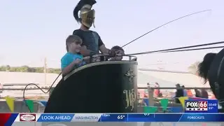 Huzzah! Knights joust for crowd at Waterford Community Fair