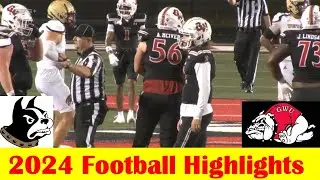 Wofford vs Gardner Webb Football Game Highlights 8 29 2024