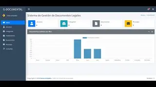 ⭕Sistema Gestión de Documentos Legales en PHP y MySQL - 2024