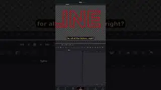 Outline Text Animation in DaVinci Resolve 18