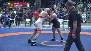 1/16 FS - 86 kg: V. HEINO (FIN) v. A. SHABANAU (BLR)
