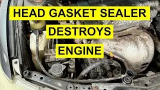 Head Gasket Sealer Destroys Engine