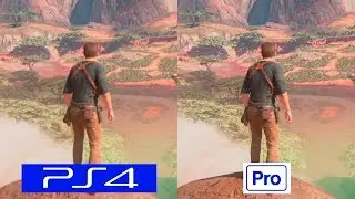 Uncharted 4 | PS4 VS PS4 PRO | GRAPHICS COMPARISON | Comparativa