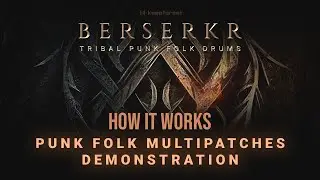 Berserkr: Tribal Punk Folk Drums  - Punk Folk - Multipatches Demonstration