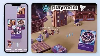 Build a Multiplayer Card Game w/ React Three Fiber & Playroom Stream Mode