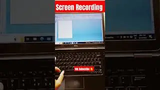 Screen Recording on Computer #viral #computer #youtubeshorts