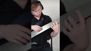 The most famous guitar intro EVER but it's on FRETLESS BASS