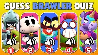 Guess The Brawl Stars Сharacter 🔎 Guess the Brawlers Voice Challenge | Berry, Draco, Clancy