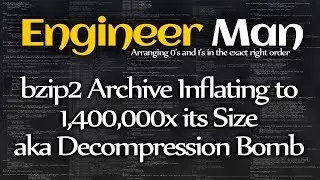 bzip2 Archive Inflating to 1,400,000x its Size aka Decompression Bomb