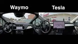 Waymo vs Tesla Target Run