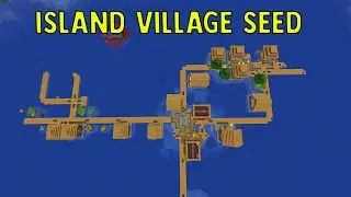 Island Village Seed in Minecraft 1.19