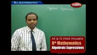 AP & TS State Board Syllabus | 8th Mathematics | Algebraic Expressions| Live Video