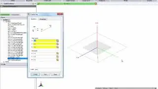 Yagi-Uda antenna with FEKO