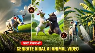 Unlimited Free Ai Videos Generator | Ai Animals Video Kaise Banaye | How To Create Ai Animals Video